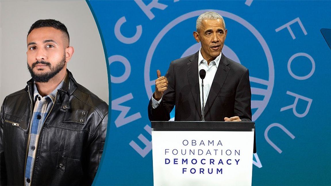 Barack Obama har haft synpunkter på svensk demokrati. Foto: John Minchillo/AP/TT