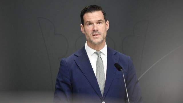 Johan Forssell (M). Foto: Viktoria Bank/TT.