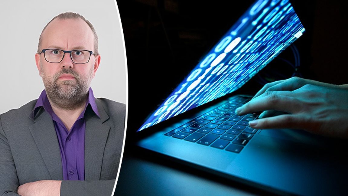 ”Ett samhälle som inte kan garantera invånarnas integritet riskerar mer än enskilda intrång”, skriver Mikael Enmalm, partiledare för Piratpartiet. Foto: Pressbild/Fredrik Sandberg/TT