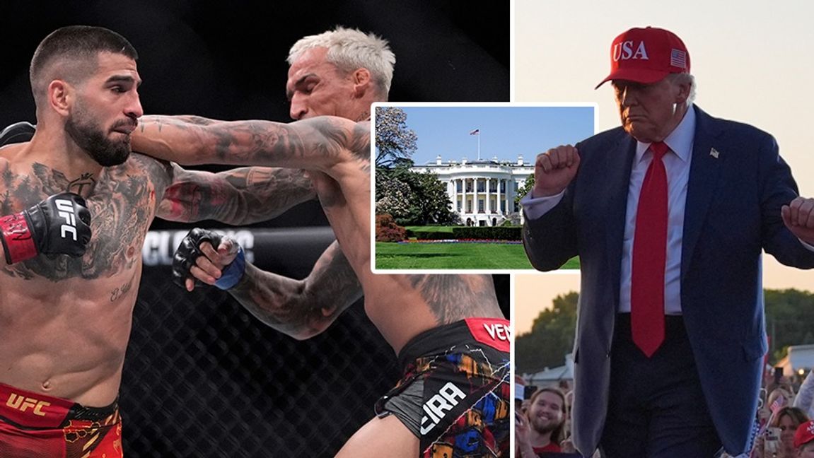 Donald Trump vill se en UFC-fajt vid Vita huset nästa år. Foto: John Locher/Alex Brandon/AP/TT/Matt H. Wade/CC BY-SA 3.0