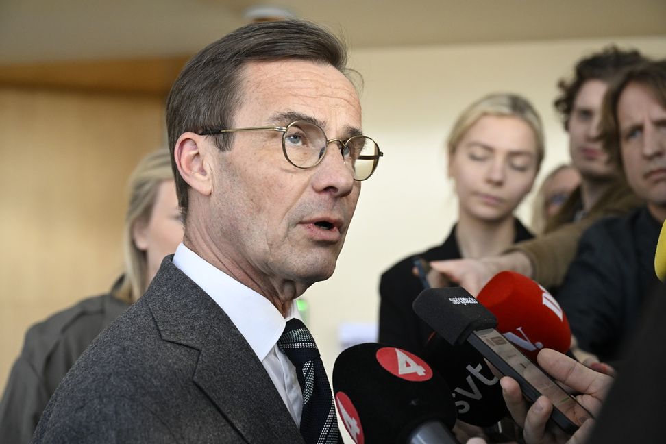 Statsminister Ulf Kristersson (M). Arkivbild. Foto: Jessica Gow/TT