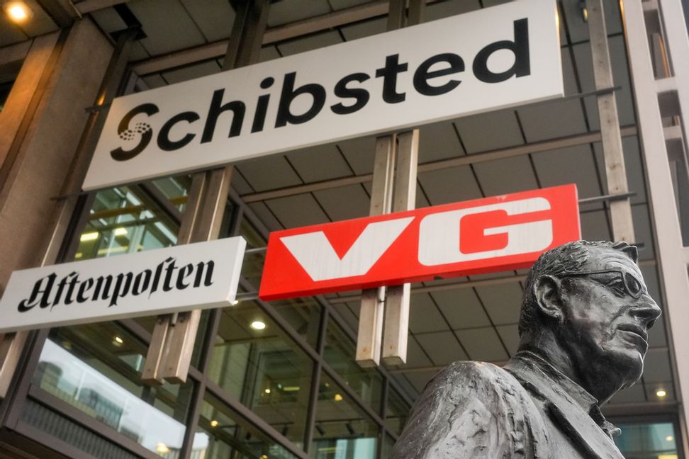 Schibsted har släppt delårssiffror. Arkivbild. Terje Pedersen/NTB/TT