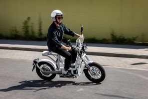 En elmoped i Sverige. Arkivbild. Magnus Andersson/TT