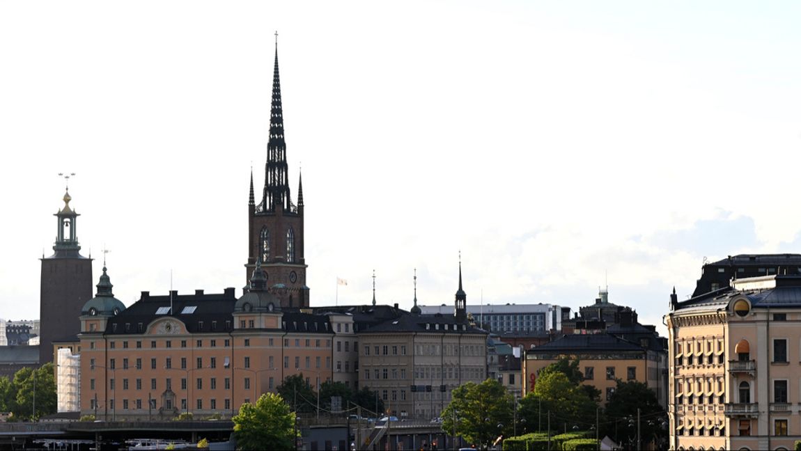 Mannen misstänks ha förberett ett terrordåd i centrala Stockholm. Arkivbild. Fredrik Sandberg/TT