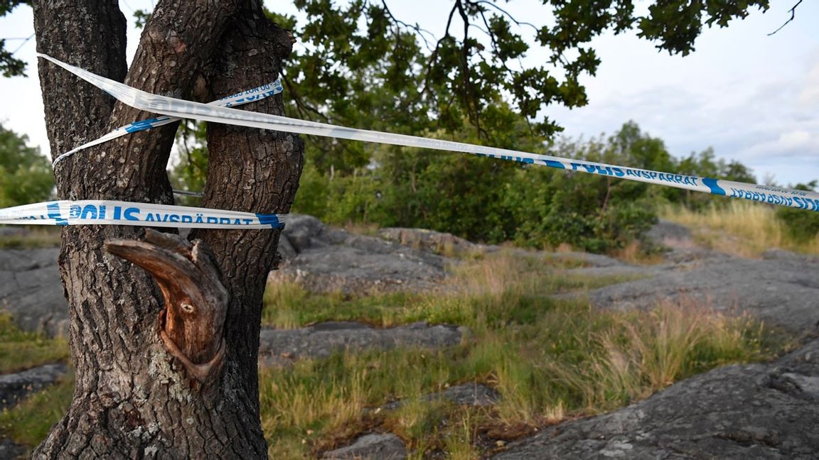 Arkivbild från Tantolunden vid annat brottstillfälle. Foto: Henrik Montgomery/TT