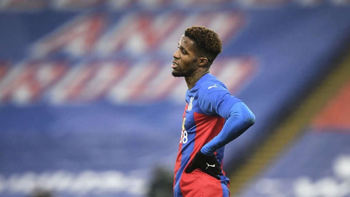 Wilfried Zaha.
Foto: Facundo Arrizabalaga/AP