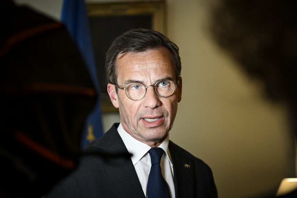 Statsminister Ulf Kristersson. Arkivbild. Foto: Viktoria Bank/TT