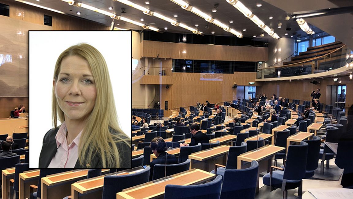 Den tidigare riksdagsledamoten Sara Heikkinen (S) har inte varit på plats i riksdagen sedan december. Arkivbild. Foto: Riksdagen/Owe Nilsson/TT.