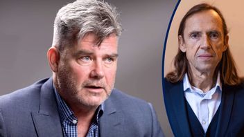 Professor David Betz vid Kings College i London. Skärmavbild från podden Triggernometry.