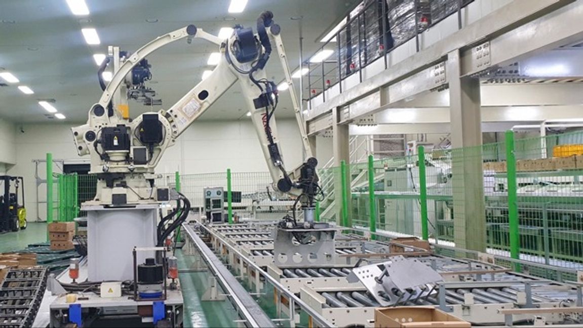 Robot i Sydkorea. Arkivbild. Foto: AP