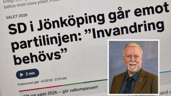 Jan-Ove Lipponen (SD). Foto: SD/Faksimil Sveriges Radio.