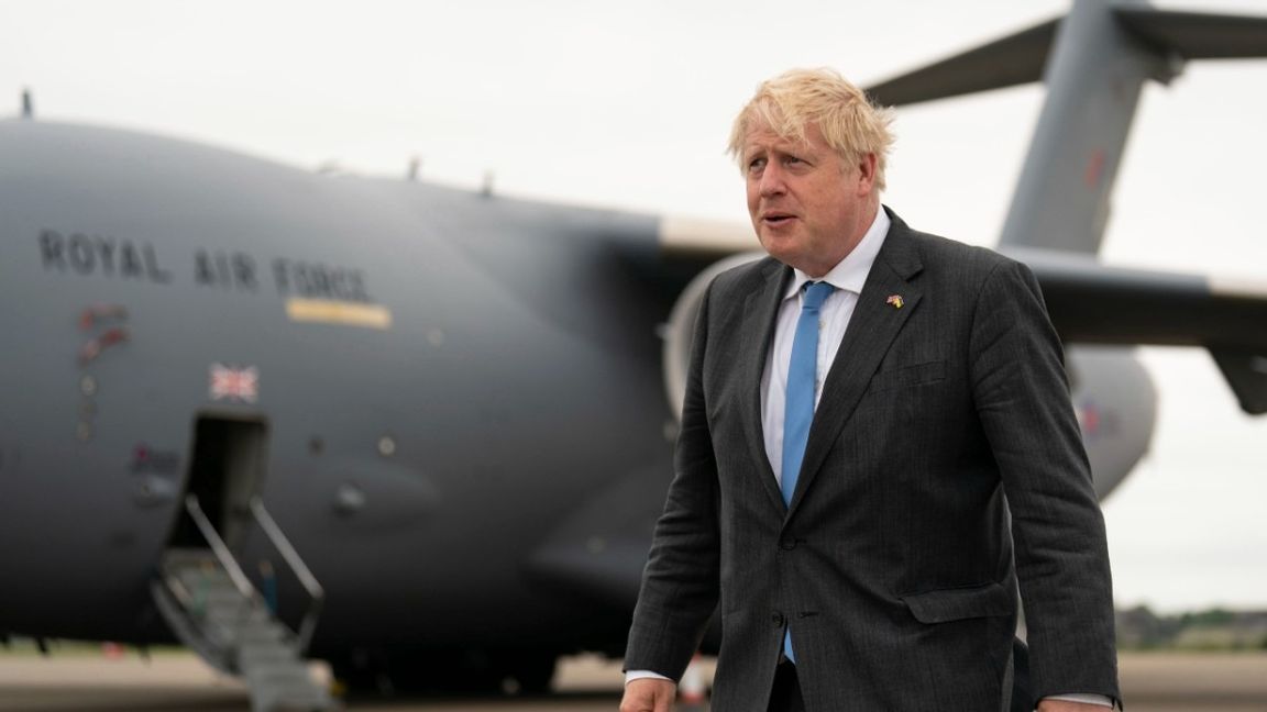 Storbritanniens premiärminister Boris Johnson. Foto: Joe Giddens//TT/AP 