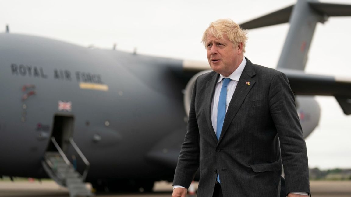 Storbritanniens premiärminister Boris Johnson. Foto: Joe Giddens//TT/AP