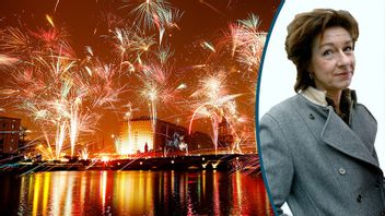 Nyårsafton i Berlin med fyrverkerier. Foto: Marcel Berkmann (CC BY-SA 2.0)