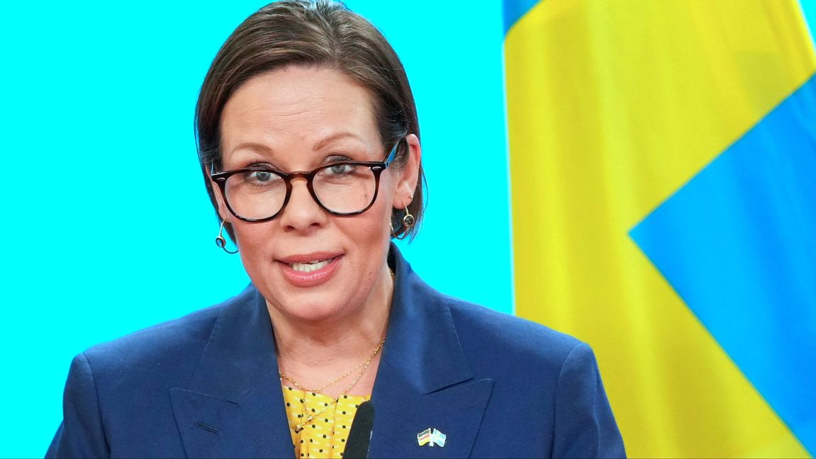 Utrikesminister Maria Malmer Stenergard (M). Foto: Soeren Stache/AP/TT
