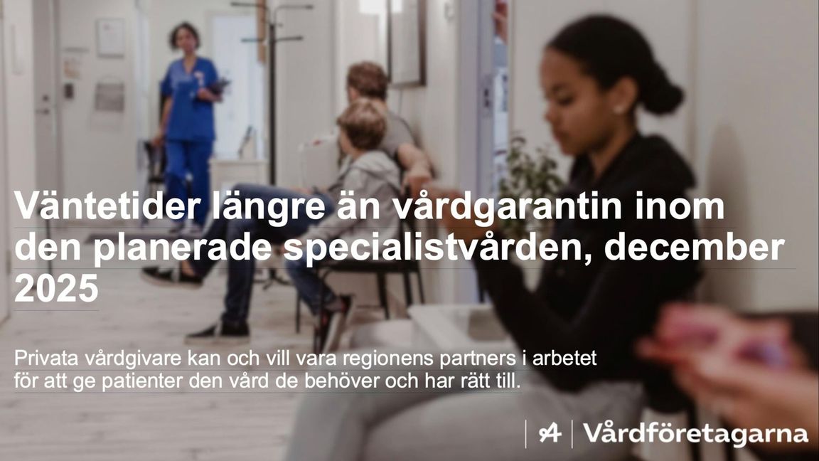 Vårdföretagarnas rapport