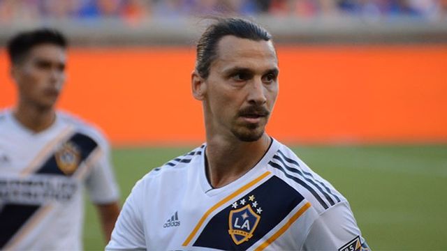 Zlatan Ibrahimovic som spelare för amerikanska LA Galaxy. Bild: Hayden Schiff/CC BY 2.0