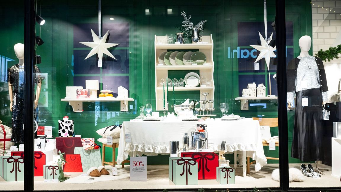 Julhandel i centrala Stockholm. Foto: Pontus Lundahl / TT /