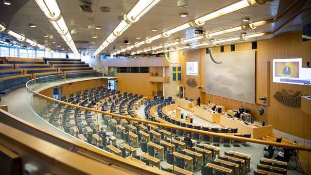 Sveriges riksdag. Foto: Carl-Olof Zimmerman/TT