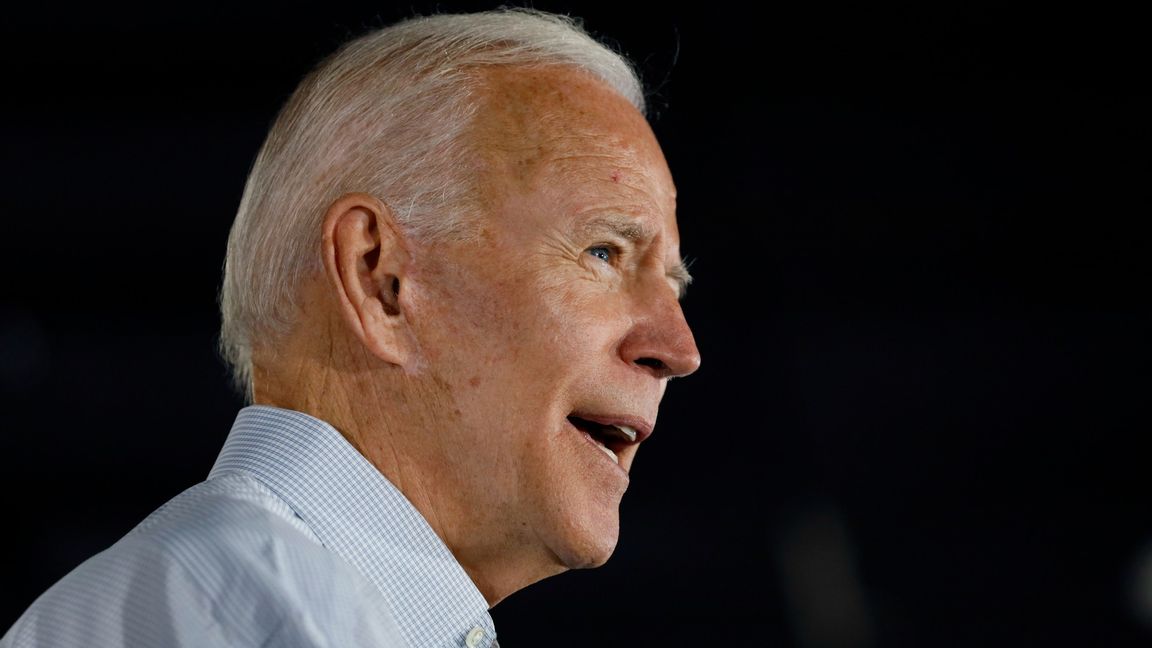 Den amerikanske presidenten Joe Biden i Iowa. Foto: Charlie Neibergall/AP/TT