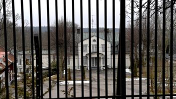 Irans ambassad på Lidingö där en allmän sammankomst kommer att hållas under fredagen. Foto: Janerik Henriksson/TT