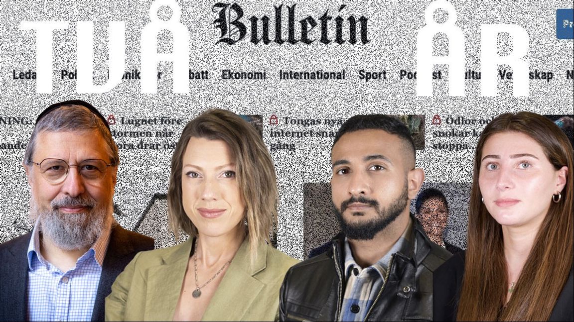 Podcast: Bulletin fyller två år med redaktionen!