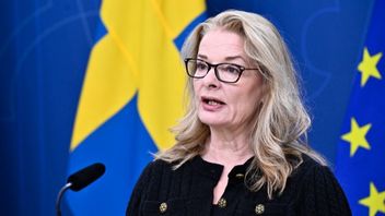 Skolministern Lotta Edholm (L). Foto: Christine Olsson/TT.