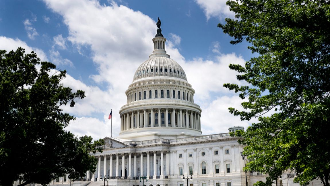 Kapitolium i Washington. Arkivbild. Foto: Pontus Lundahl/TT