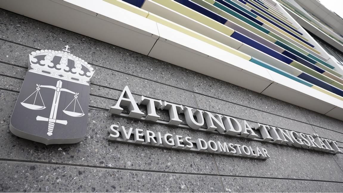 Huvudförhandlingen mot den 23-årige mannen startar i början av december. Foto: Christine Olsson/TT