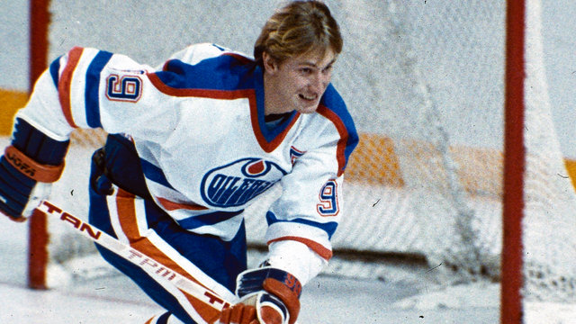 ”The great one” under sin tid i Edmonton Oilers. Foto: AP/TT