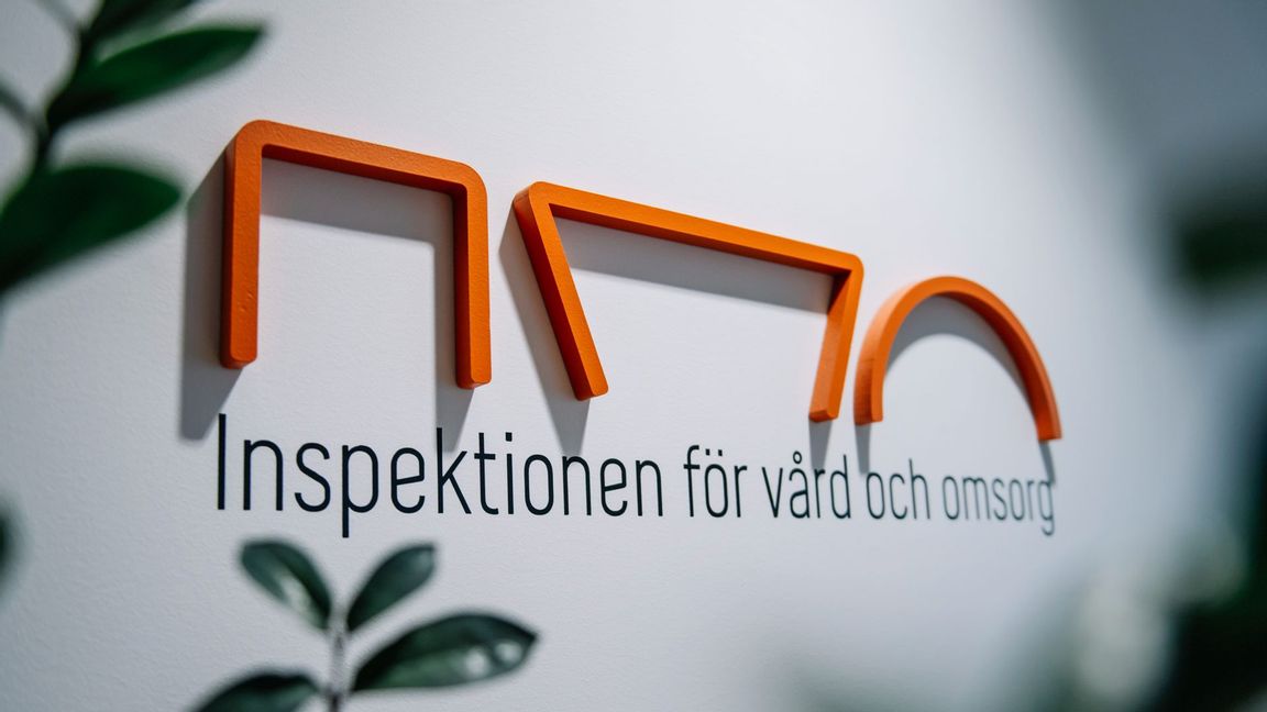 Inspektionen för vård och omsorg. Foto: Stina Stjernkvist/TT