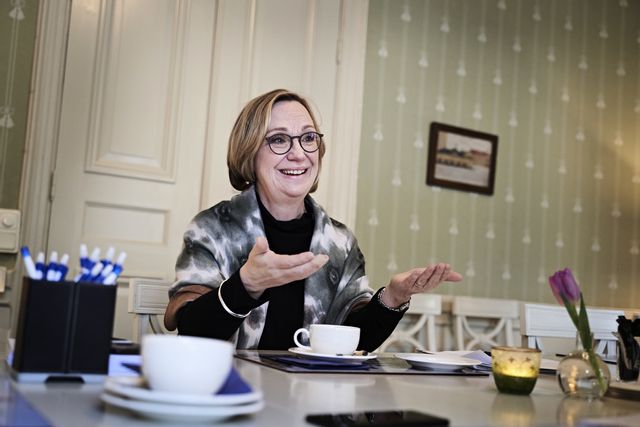 Ny prognos från Handelsbanken, med chefsekonom Christina Nyman. Arkivbild. Simon Rehnström/SvD/TT