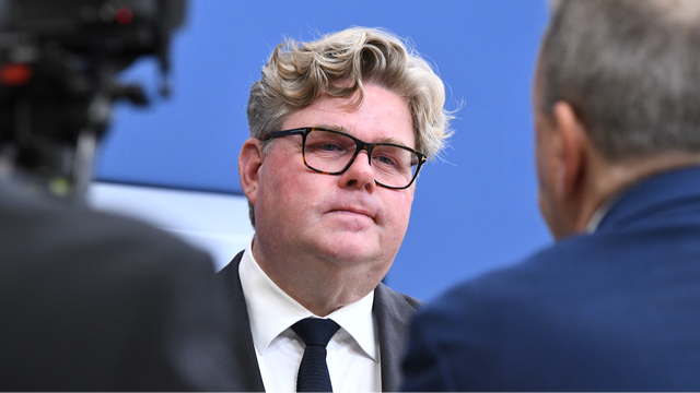 Justitieminister Gunnar Strömmer (M). Foto: Lars Schröder/TT