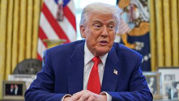 USA:s president Donald Trump. Foto: Pool via AP/TT