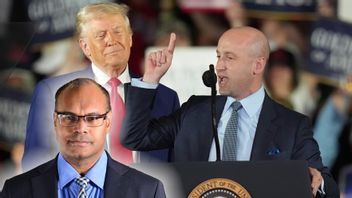 Stephen Miller ligger bra till hos chefen – för tillfället. Foto: Paul Sancya / TT