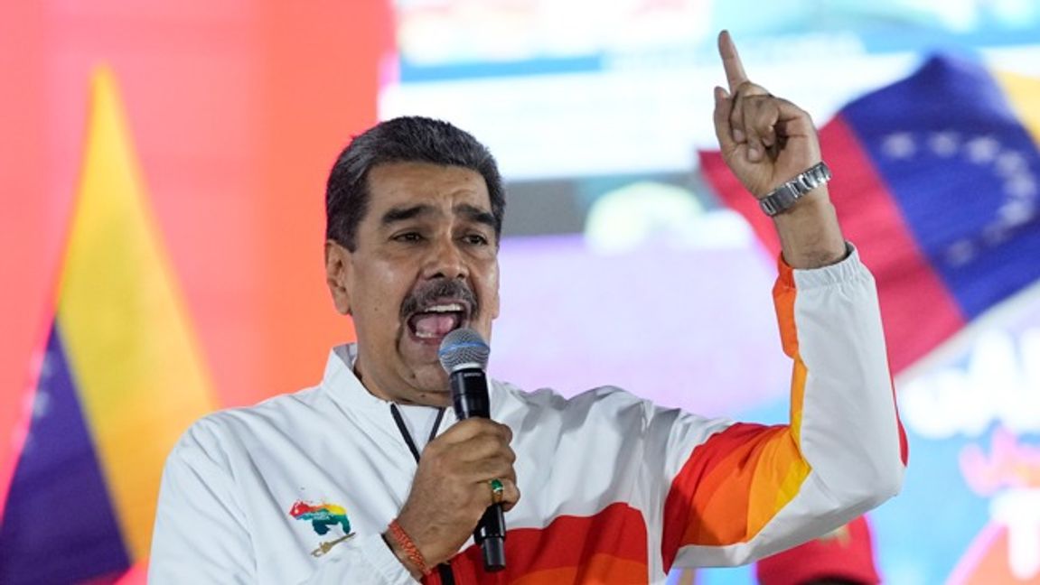 Nicolas Maduro. Foto: Matias Delacroix/AP