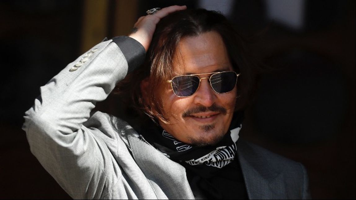 Johnny Depp tycker att han är utsatt för en bojkott av Hollywood. Foto: TT/AP Photo/Matt Dunham