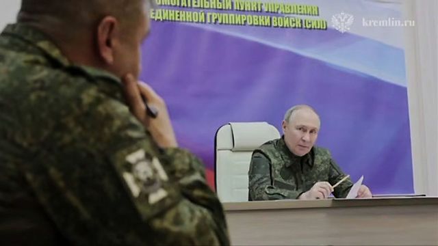 Rysslands president Vladimir Putin. Foto: AP/TT