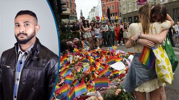 Blomsterhavet växer vid platsen för terrorattentatet i Oslo. Foto: Timmy Augustsson, Sergei Grits