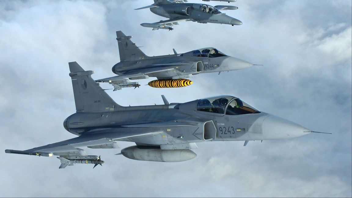 Jas 39 Gripen. Foto: Milan Nykodym (CC BY-SA 2.0)