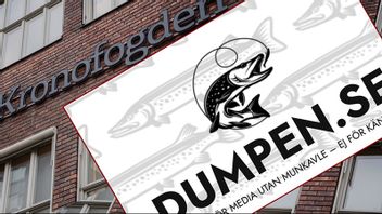 Sajten Dumpen ligger ute på auktion hos Kronofogden. Foto: Vilhelm Stokstad/TT / Skärmavbild Dumpen.se