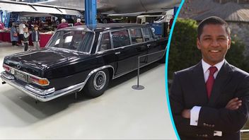 Simon Spies klassiska Mercedez är idag på Danmarks tekniska museum. Foto: Wikipedia 