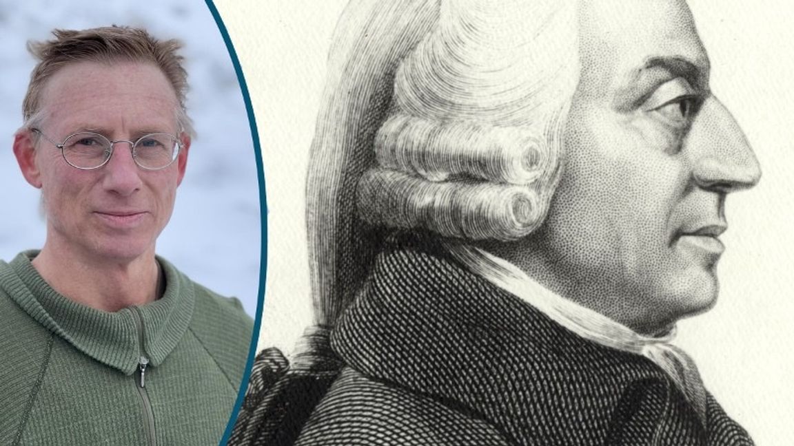 Adam Smith var en stor beundrare av Edmund Burke. Ill: James Tassie (public domain)