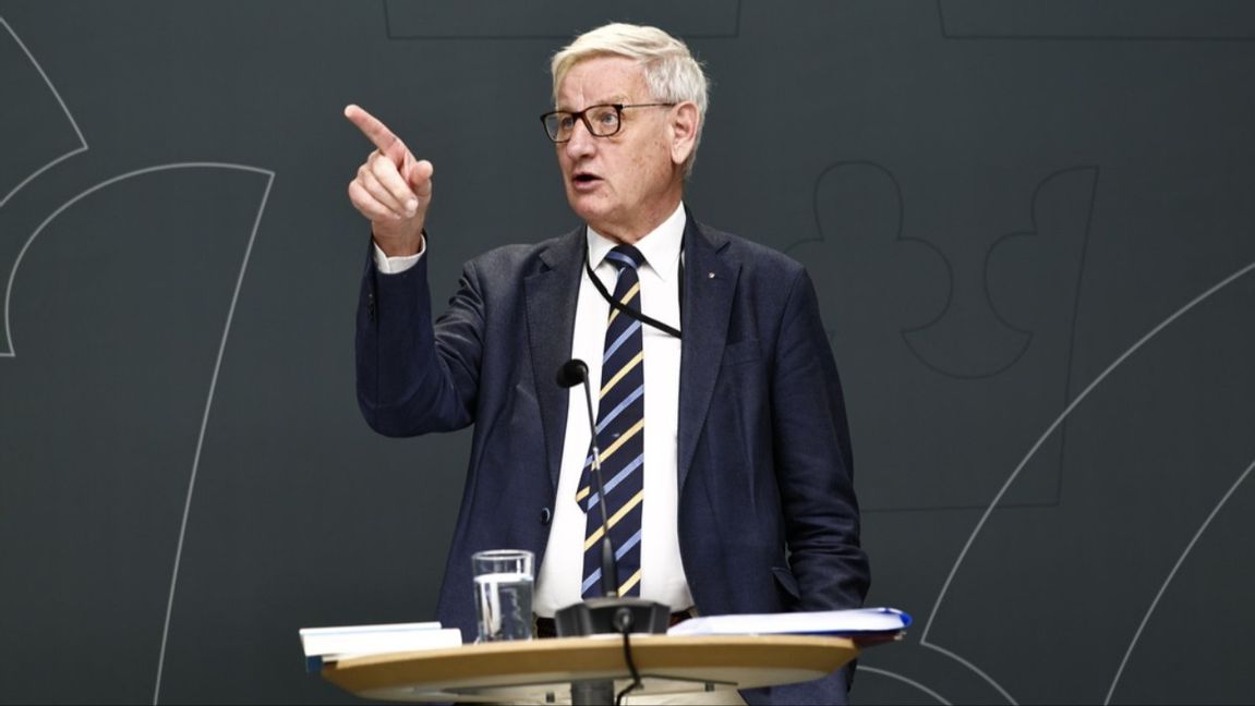 Carl Bildt – en vän till Iran eller den iranska regimen? Foto: Stefan Jerrevång/TT