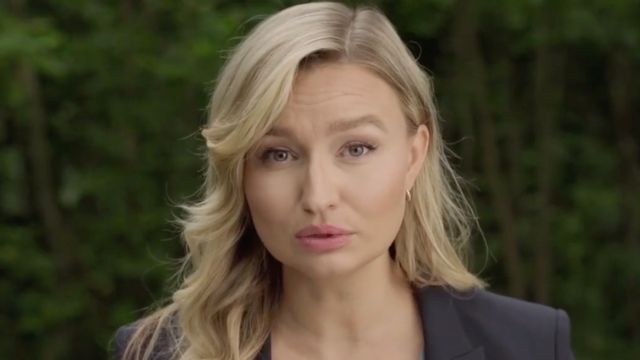 Ebba Busch höll sommartal. Foto: Kristdemokraterna