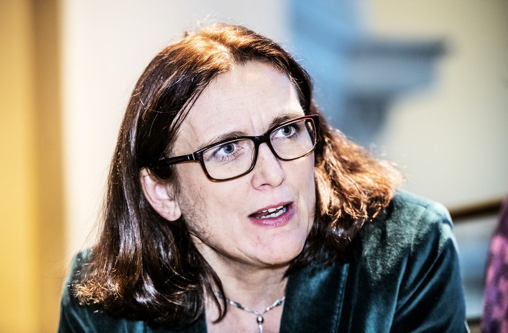 Cecilia Malmström.
Foto: Tomas Oneborg/SvD/TT