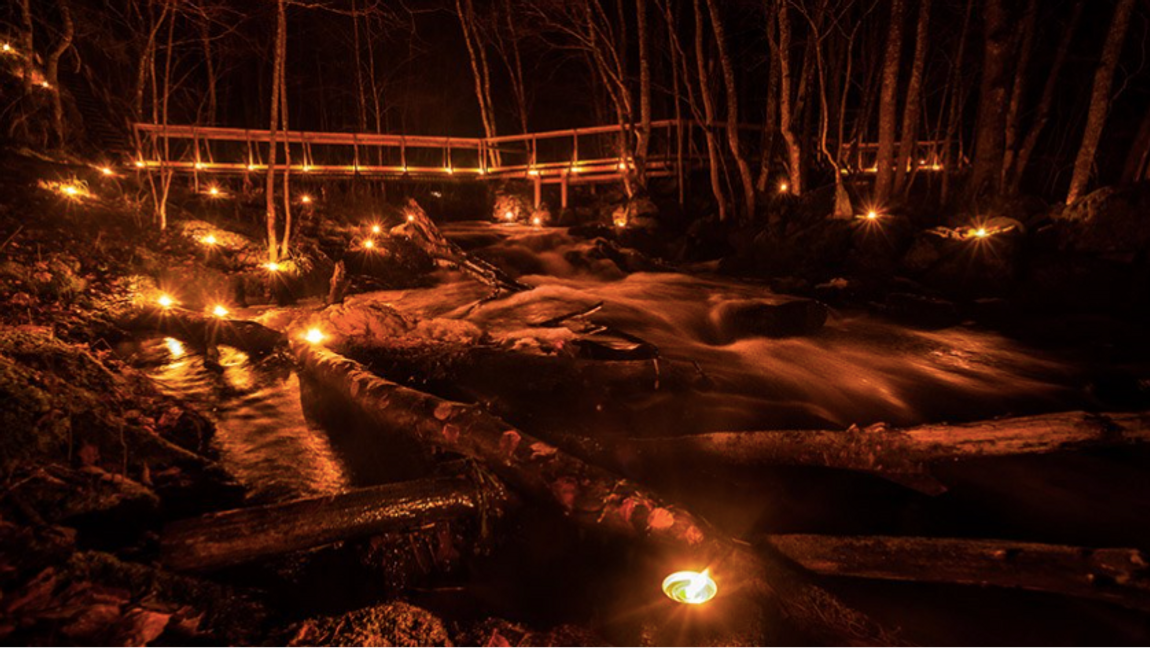 Den årliga lyktvandringen i Uppsala ställs in på grund av säkerhetsläget. Foto: Uppsalahem