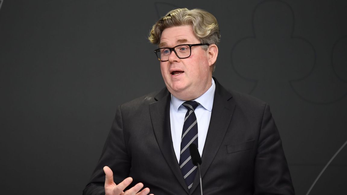 Justitieminister Gunnar Strömmer (M). Foto: Viktoria Bank/TT