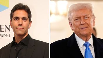 Samir Abu Eid och Donald Trump. Bilden är ett montage. Foto: Sören Andersson/TT/AP