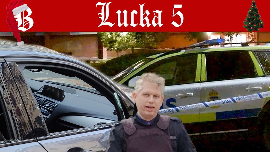 Lucka fem handlar om Rasmus Paludan och gängkriminalitet. Foto: Tomas Hedlund och Urban Andersson/TT